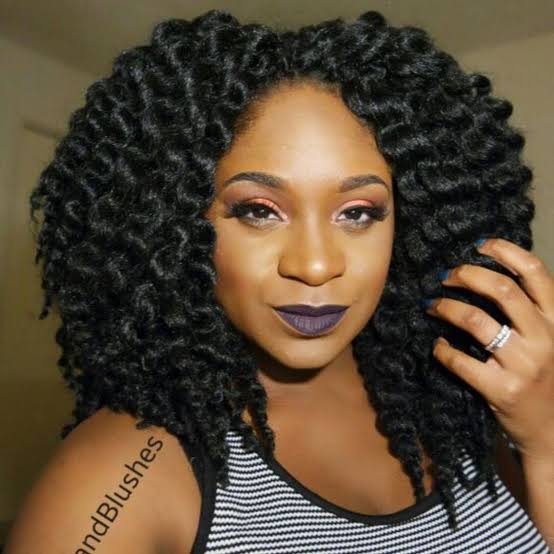 Voluminous Twisted-Out Coils — Winter Protective Hairstyles