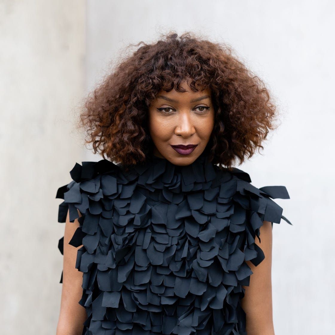 Curtain Bangs Visual Idea Curtain Bangs Visual Idea — Winter Hairstyles for Curly Hair