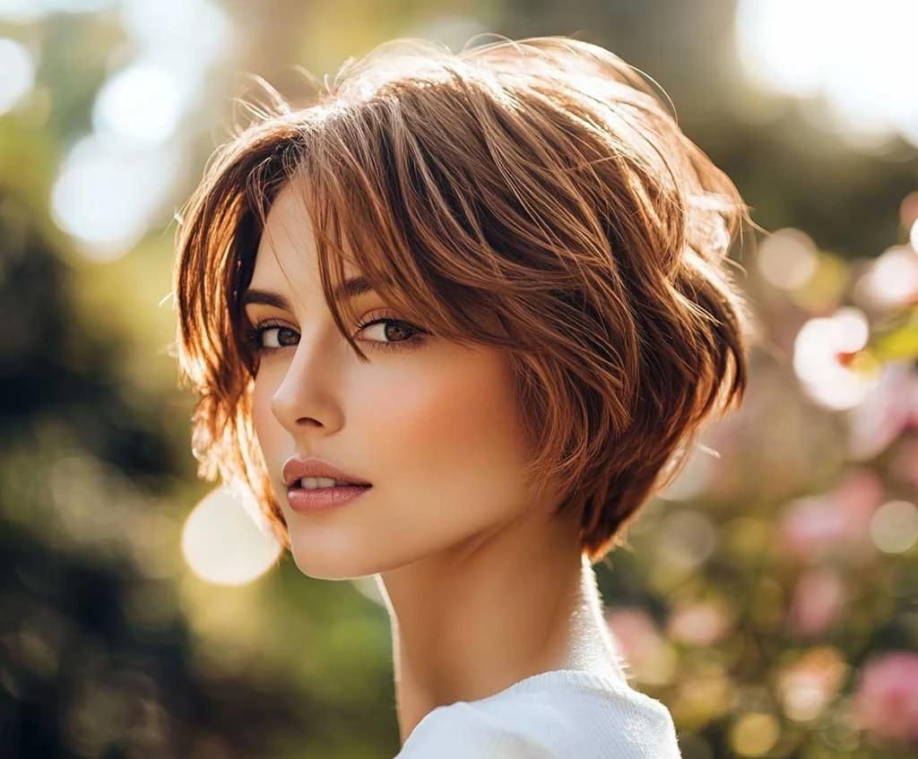 Auburn Visual Idea — Cute Winter Hairstyles