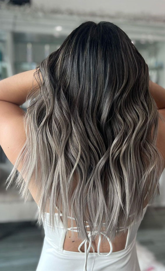 Ash Brown To Ash Blonde Ombré — Blonde to Brunette Hair