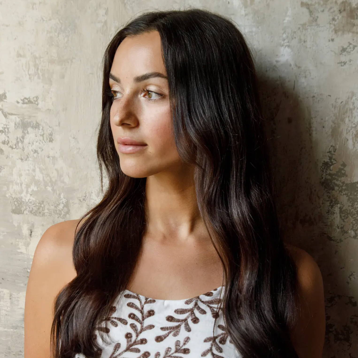 Rich Dark Brown With Warm Undertones — Winter Hair Colors for Olive Skin