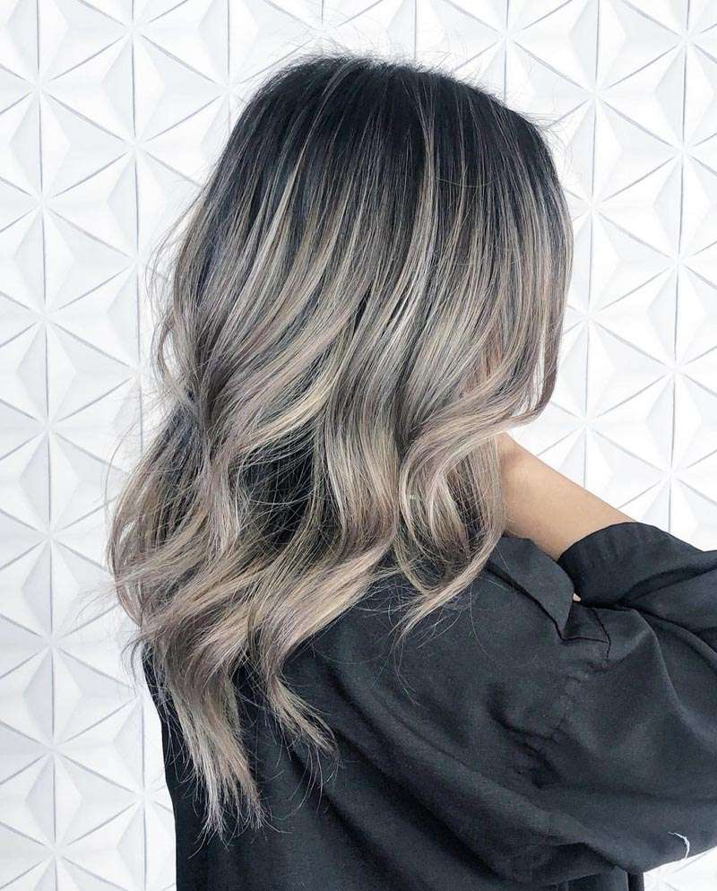 Voluminous Platinum Blonde Blowout Voluminous Platinum Blonde Blowout — Winter Hair Colors for Gray Hair