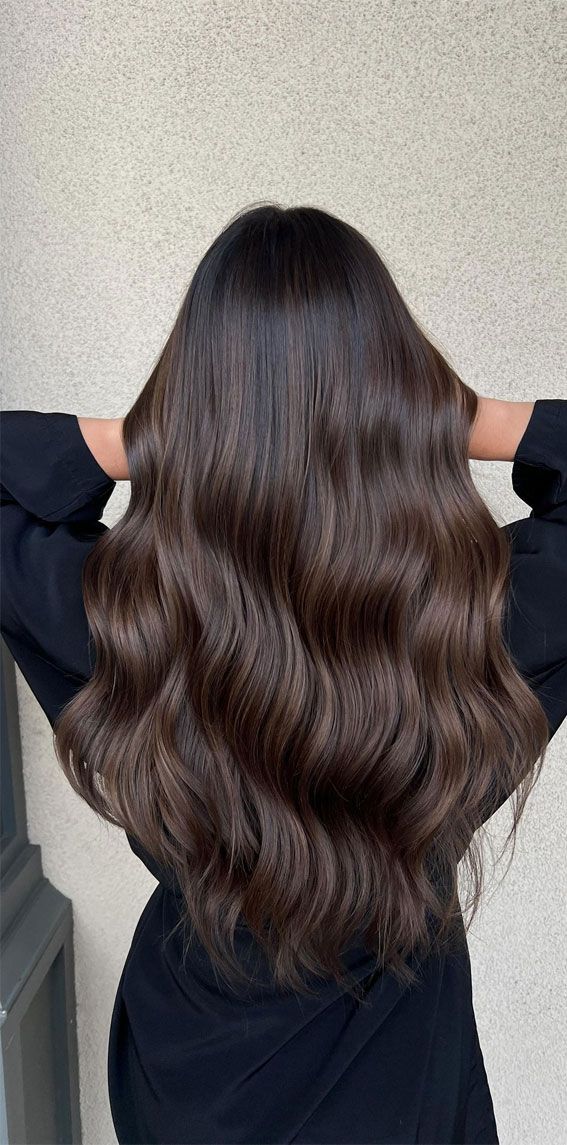 Dark Brown With Subtle Warm Undertones Dark Brown With Subtle Warm Undertones — Dark Chocolate Brown Hair