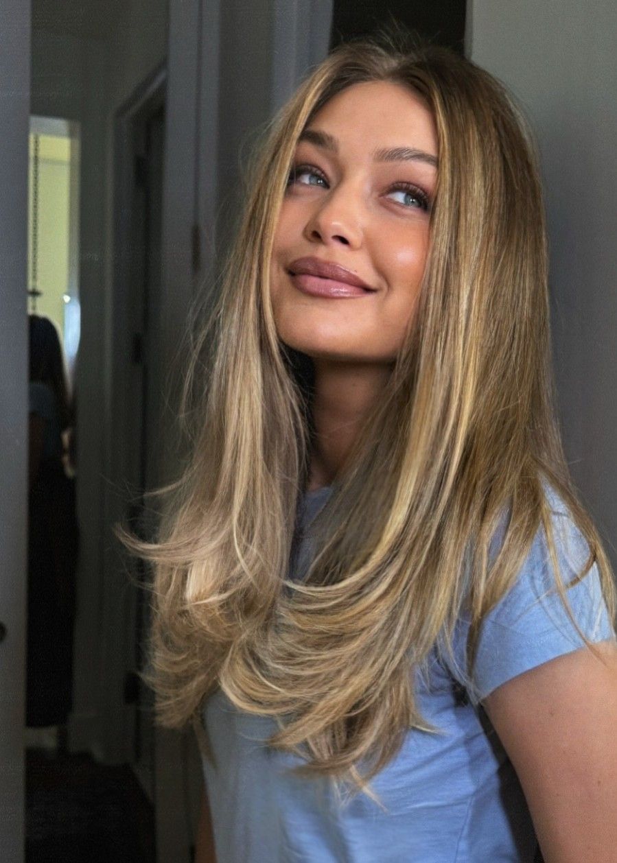 Long Layered Haircut Visual Idea — Winter Layered Haircuts