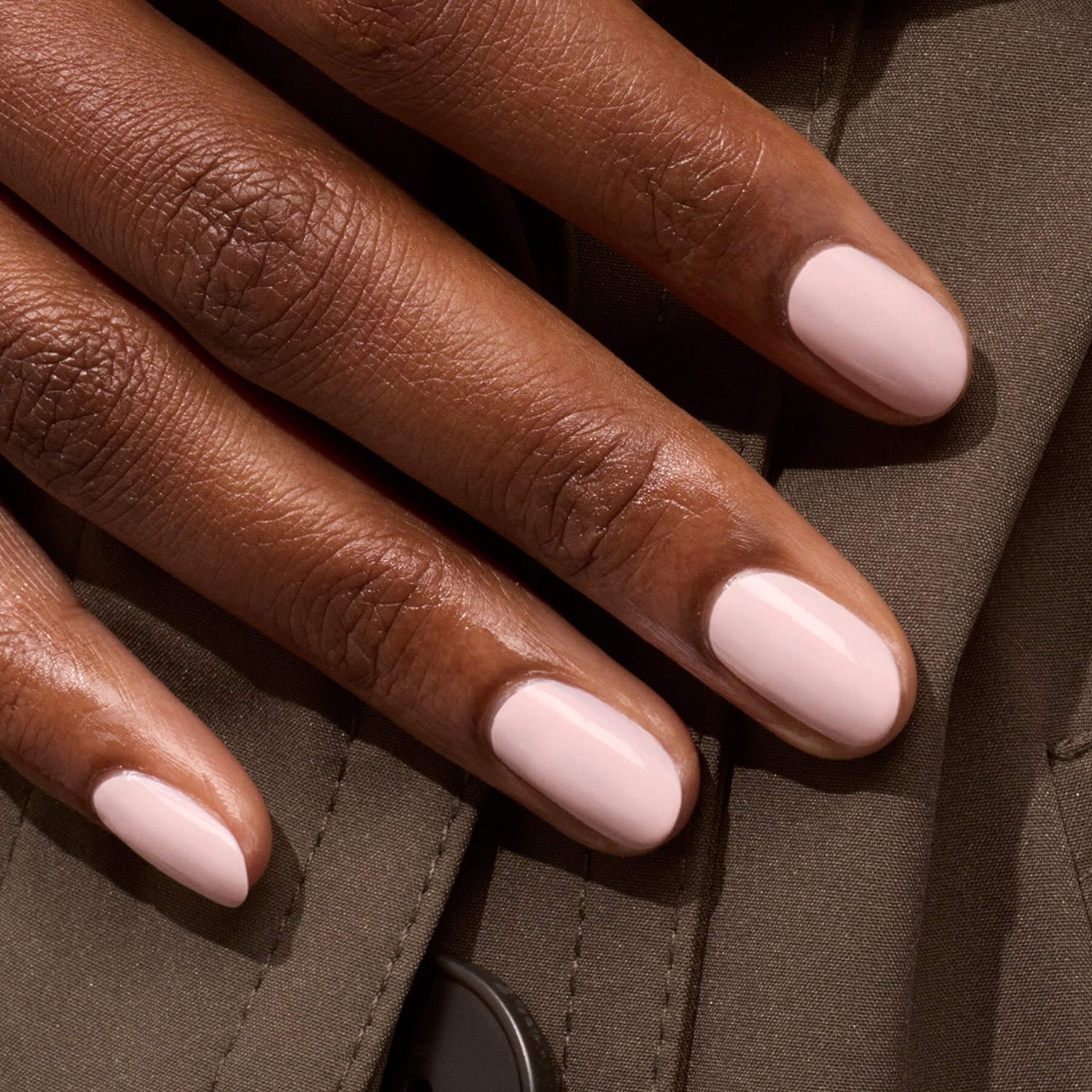 Sheer Light Pink Medium Oval Gel Nails — Best Gel Nails
