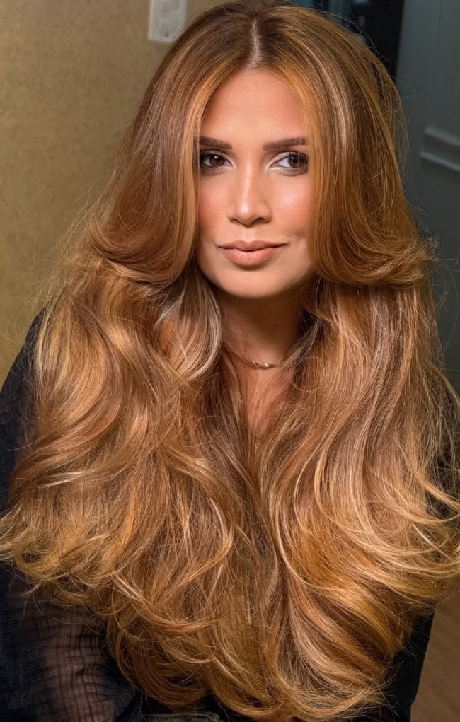 Golden Brown With Caramel Glow — Caramel Brown Hair