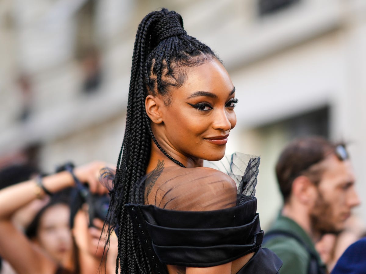 Mid-Back High Ponytail With Box Braids — Classy 4c Hairstyles