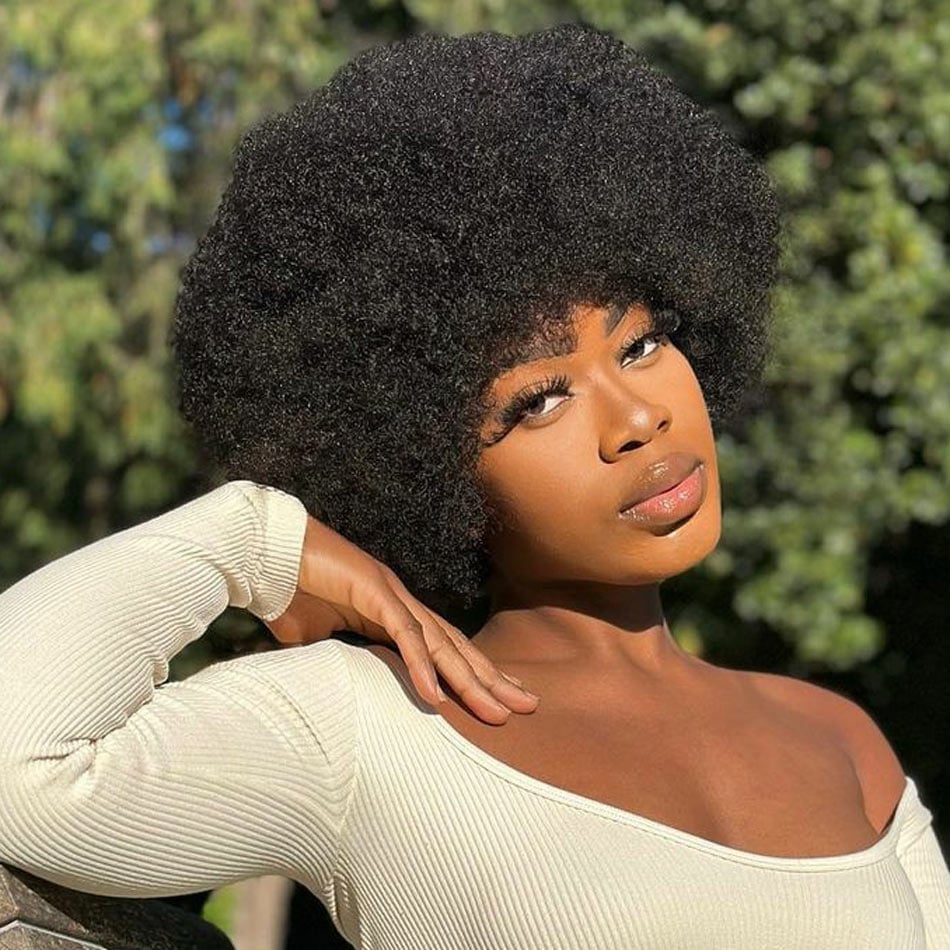 Rounded Voluminous Afro — Classy 4c Hairstyles