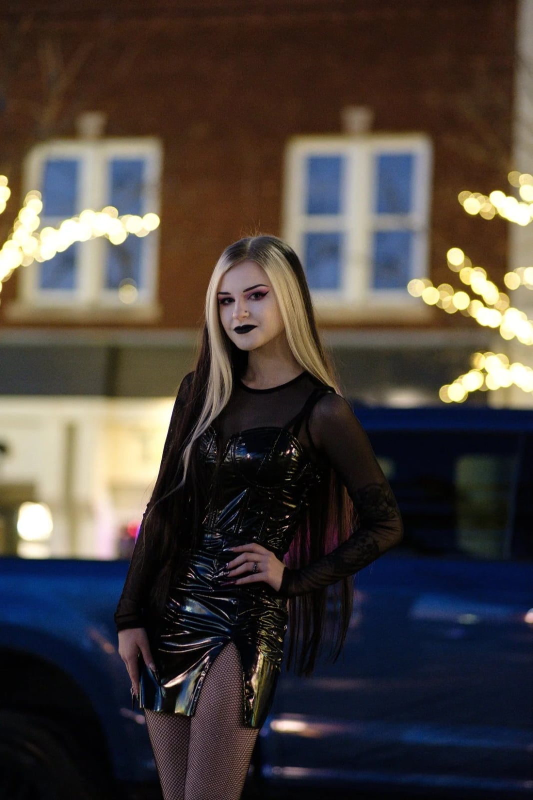 Vinyl Corset And Mini Skirt Combo — Classy Alt Outfits