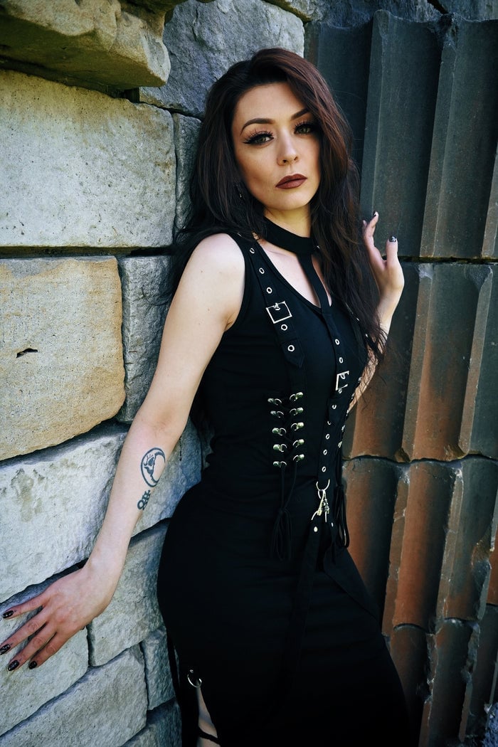 Harness Detail Top For Night Out — Classy Alt Outfits