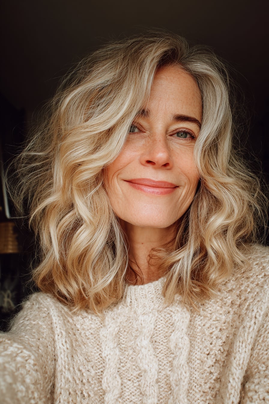 Collarbone Ash Blonde With Gray Blending — Classy Blonde Hairstyles
