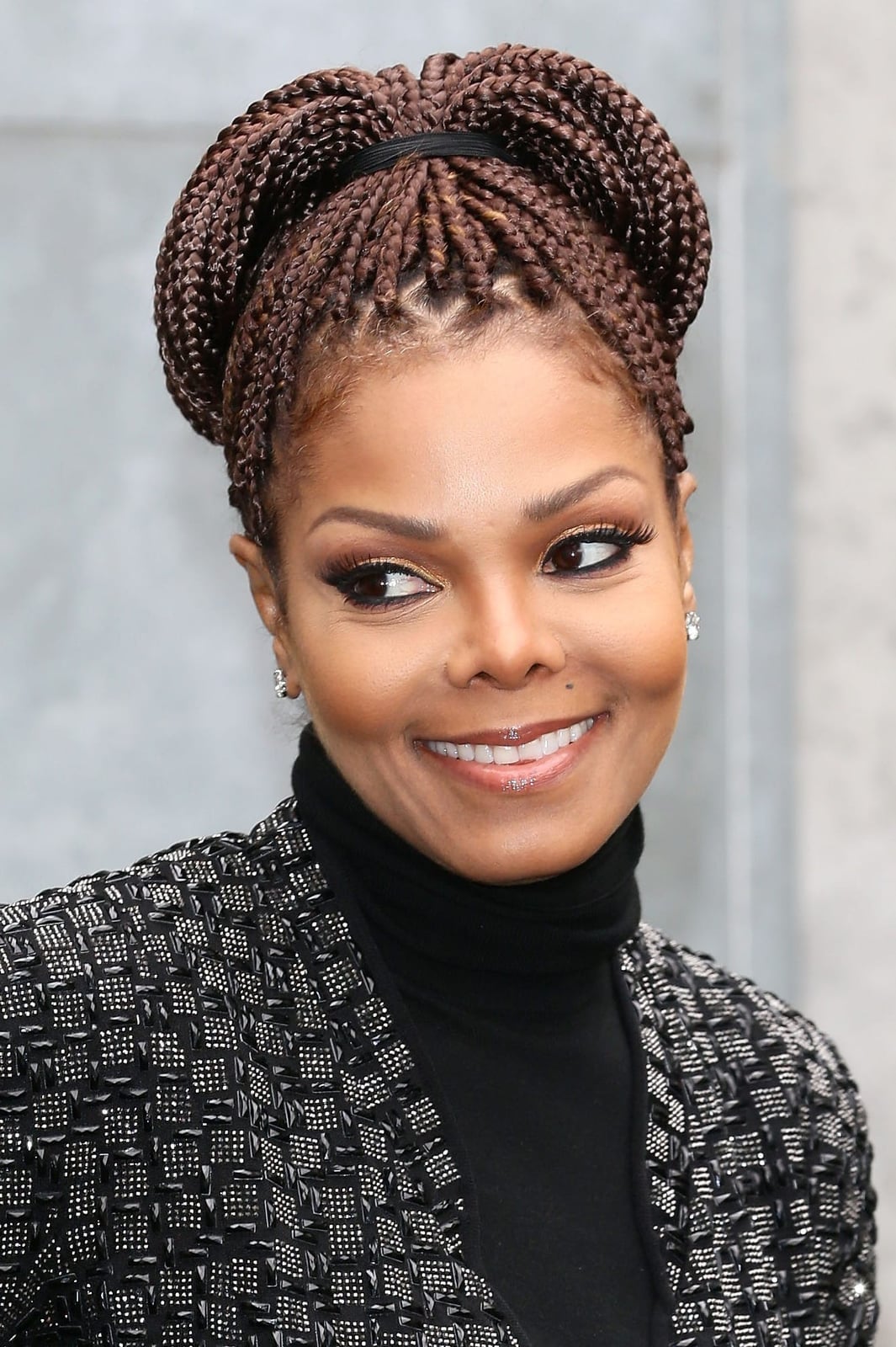 Medium Brown Braided Updo Medium Brown Braided Updo — Classy Braids Wig