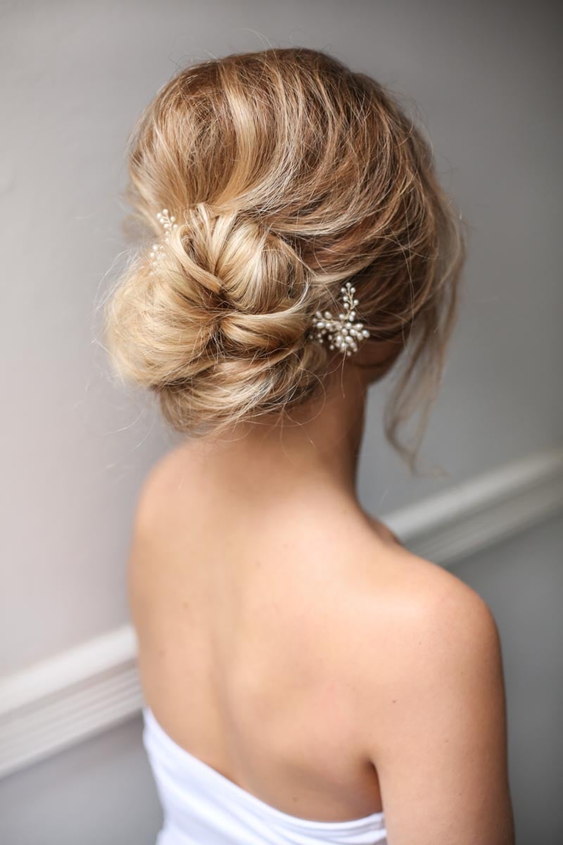 Voluminous Blonde Messy Bun Voluminous Blonde Messy Bun — Classy Bridesmaid Hairstyles Updo