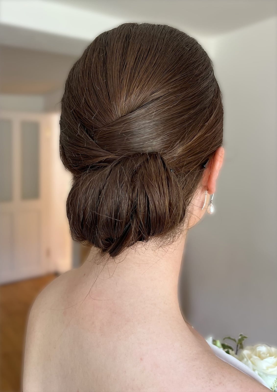 Sleek Low Chignon Sleek Low Chignon — Classy Bridesmaid Hairstyles Updo