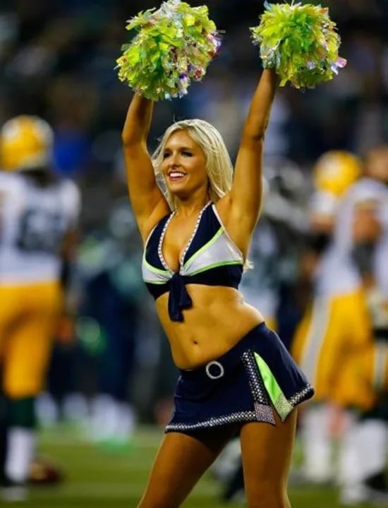 Energetic Shoulder Length Blowout — Classy Cheer Hair