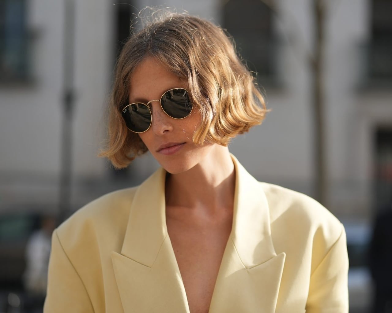 Light Brown Bob With Textured Waves Light Brown Bob With Textured Waves — Classy Chin Length Hair