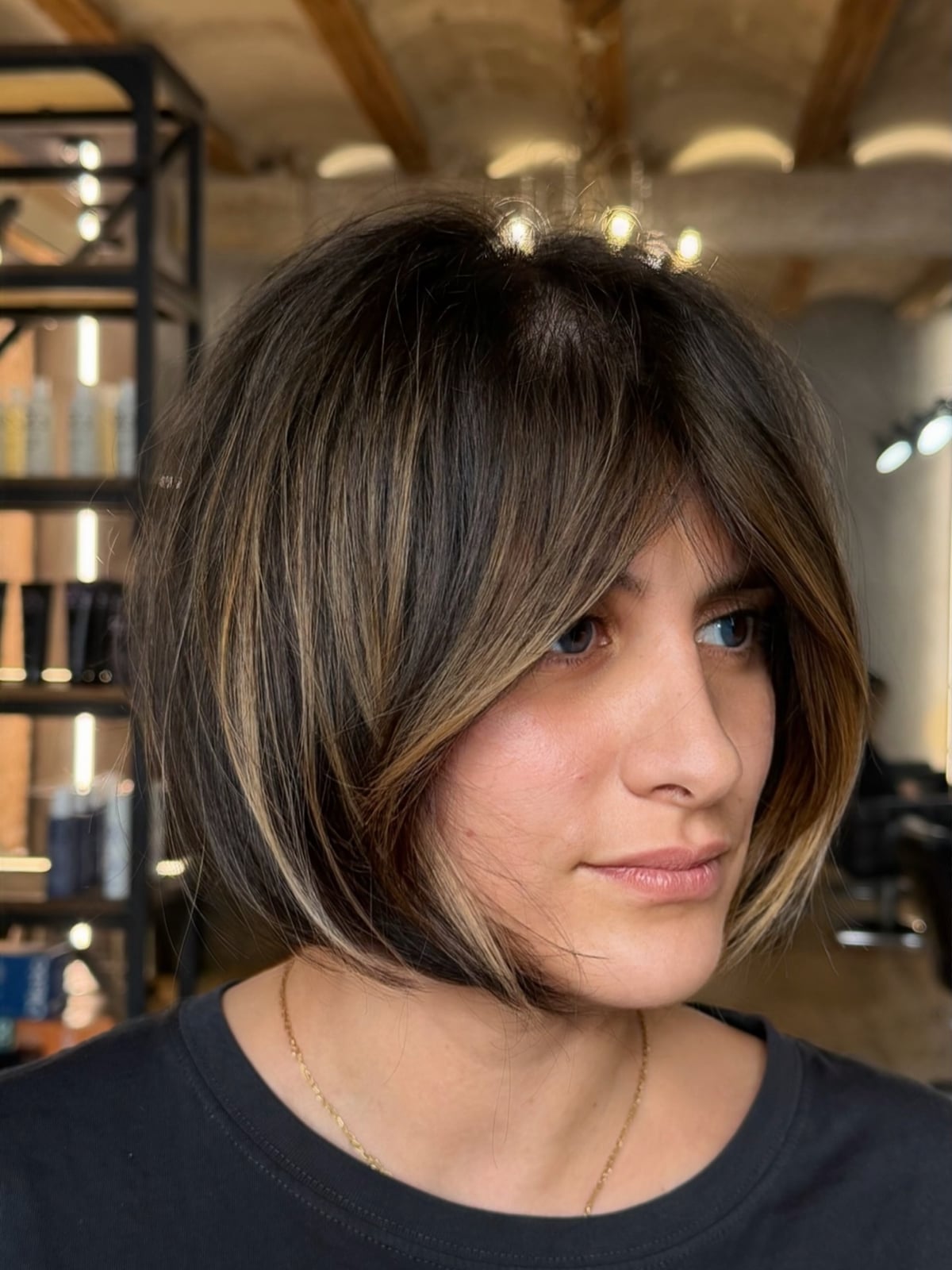 Layered Chin Length Bob With Face Framing Layered Chin Length Bob With Face Framing — Classy Chin Length Hair