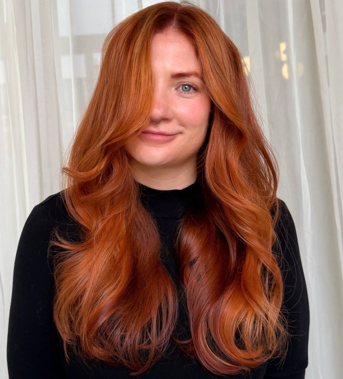 Vibrant Copper With Lighter Highlights Vibrant Copper With Lighter Highlights — Classy Copper Hair