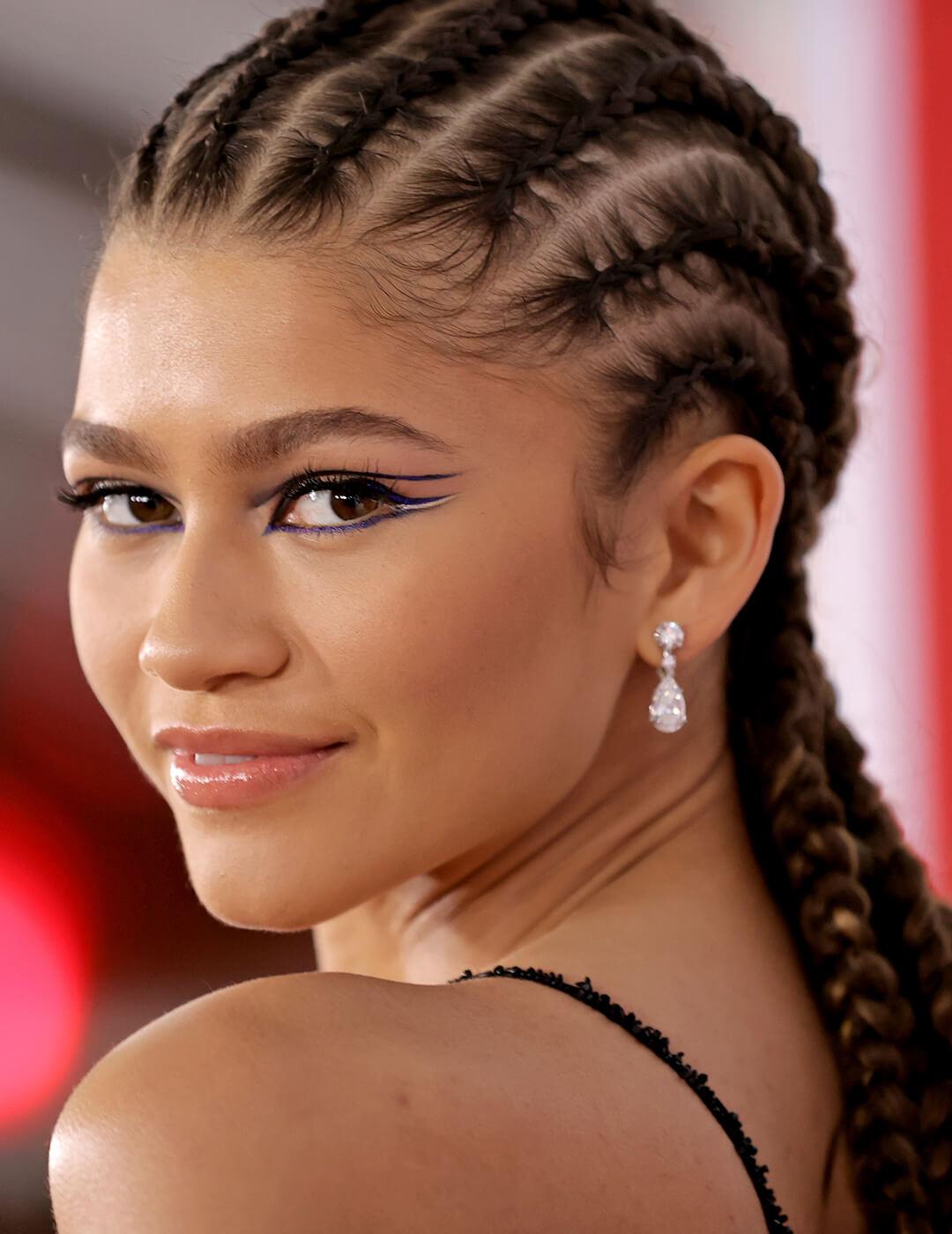 Intricate Braids with Styled Baby Hairs Intricate Braids with Styled Baby Hairs — Classy Cornrows Hairstyles for Black Women