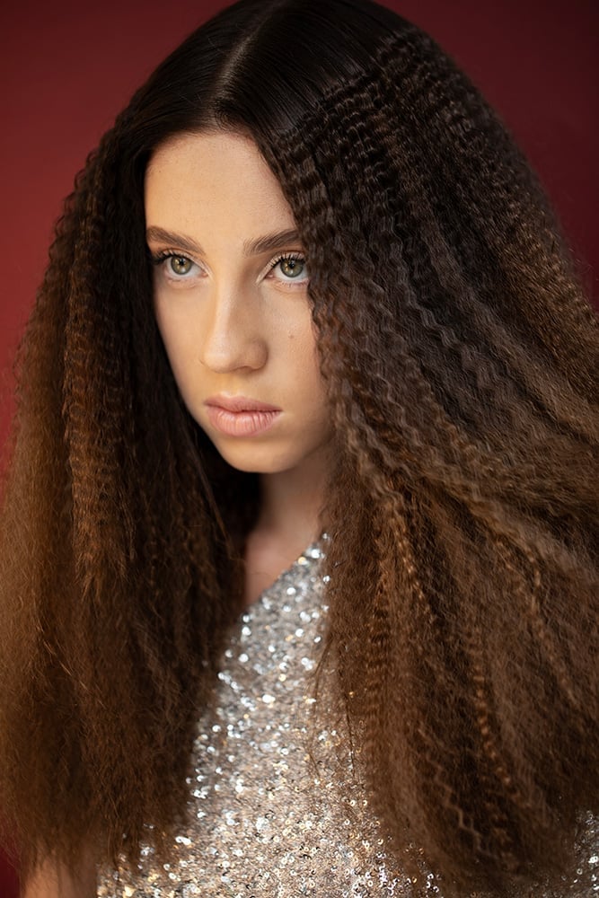 Dark Brown Thick Hair With Subtle Highlights — Classy Crimped Hair