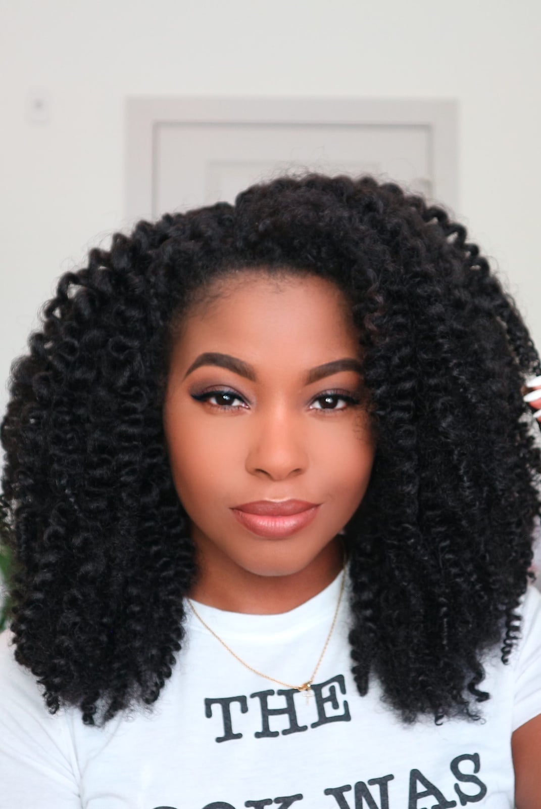Shoulder Length Kinky Curly Twists — Classy Crochet Hair