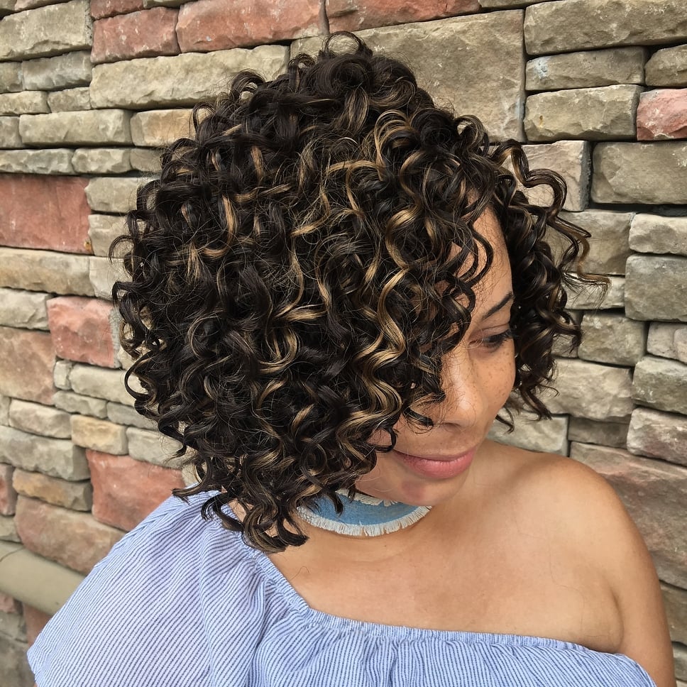 Chin Length Kinky Curly Bob — Classy Crochet Hair