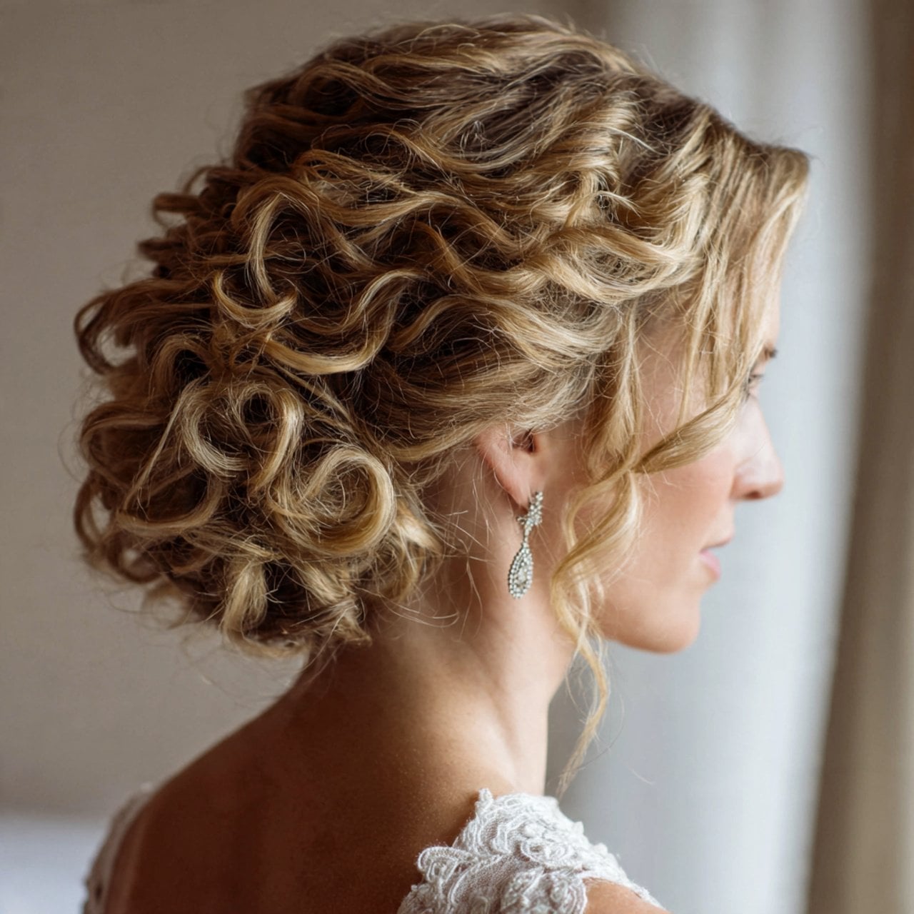 Curly Hairstyles Updo: 17 Trending & Easy Ideas