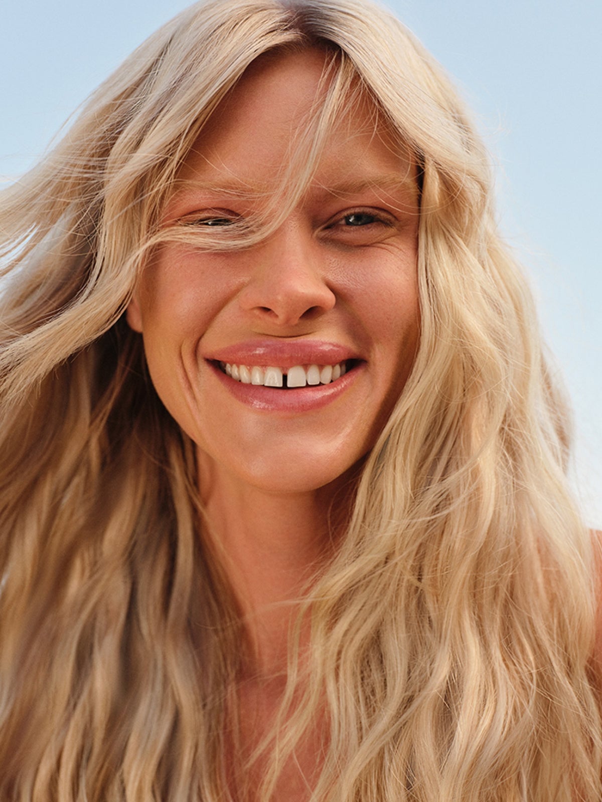 Shoulder Platinum Blonde Waves with Root Shadow — Classy Extensions Hair