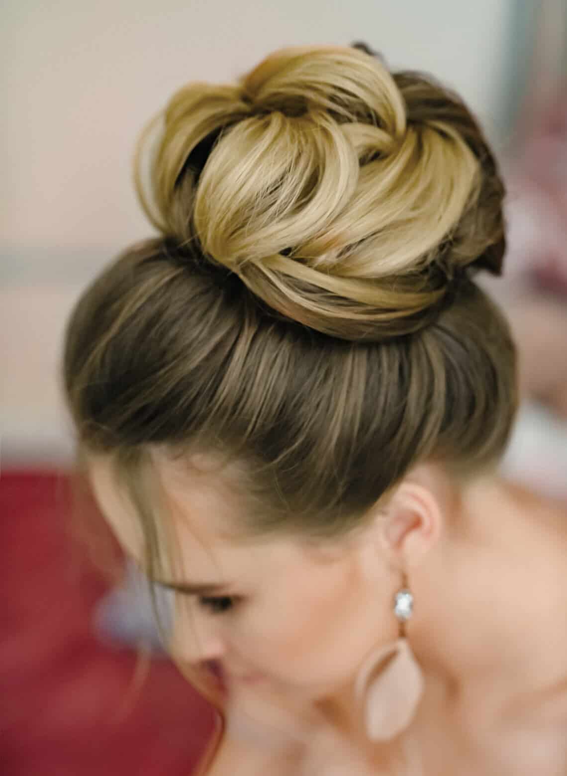 Intricate Blonde Updo With Ash Undertones — Classy Formal Hair