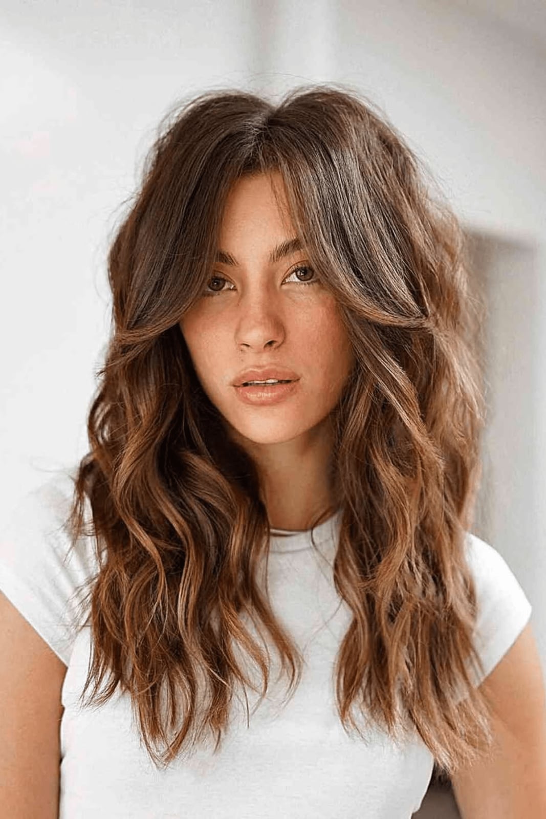 Mid-Back Layers With Blonde Balayage Mid-Back Layers With Blonde Balayage — Classy Frizzy Hair