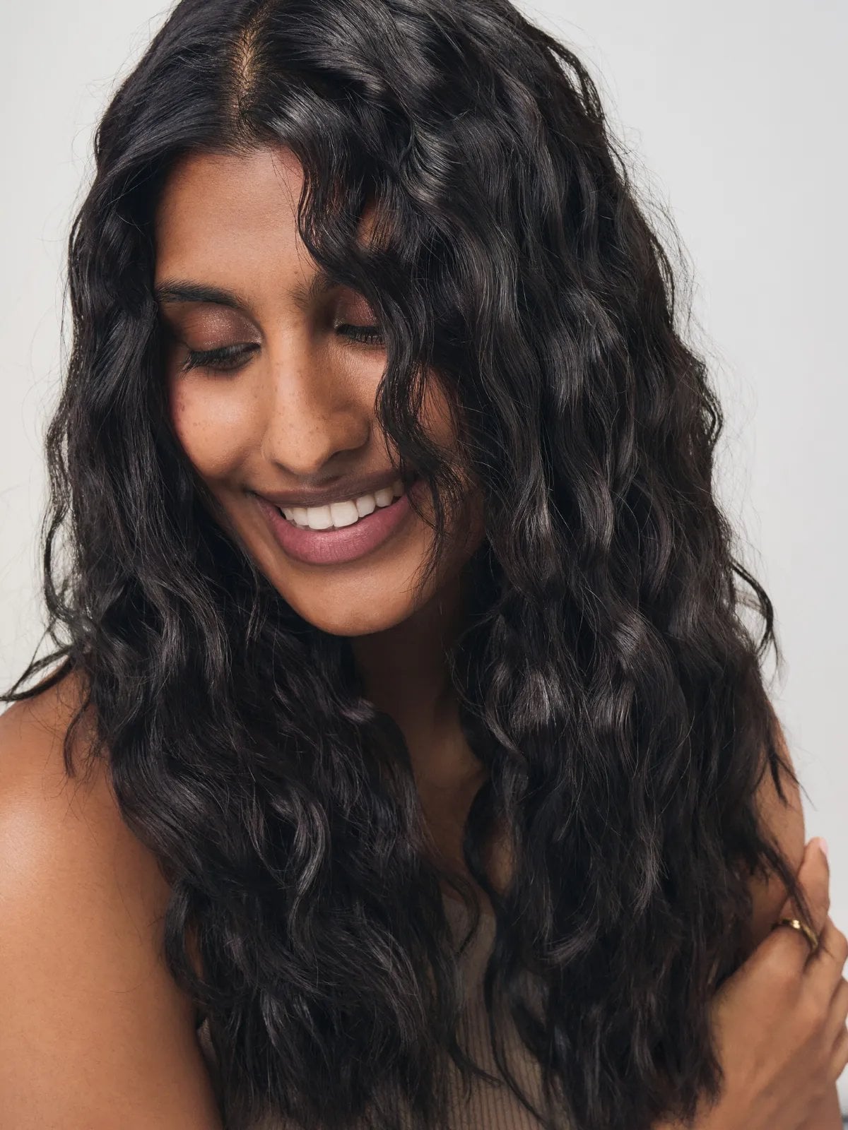 Thick Dark Brown Mid-Back Layers Thick Dark Brown Mid-Back Layers — Classy Hair Care Routine