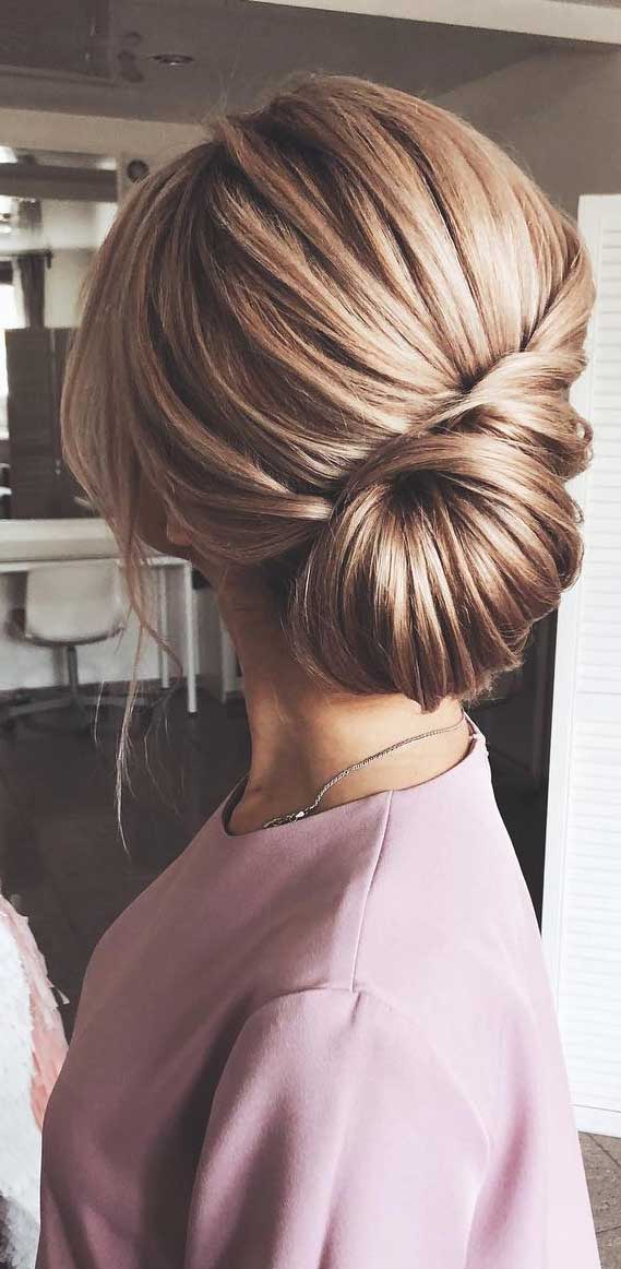 Ash Blonde Updo Low Bun Ash Blonde Updo Low Bun — Classy Hair Pictures