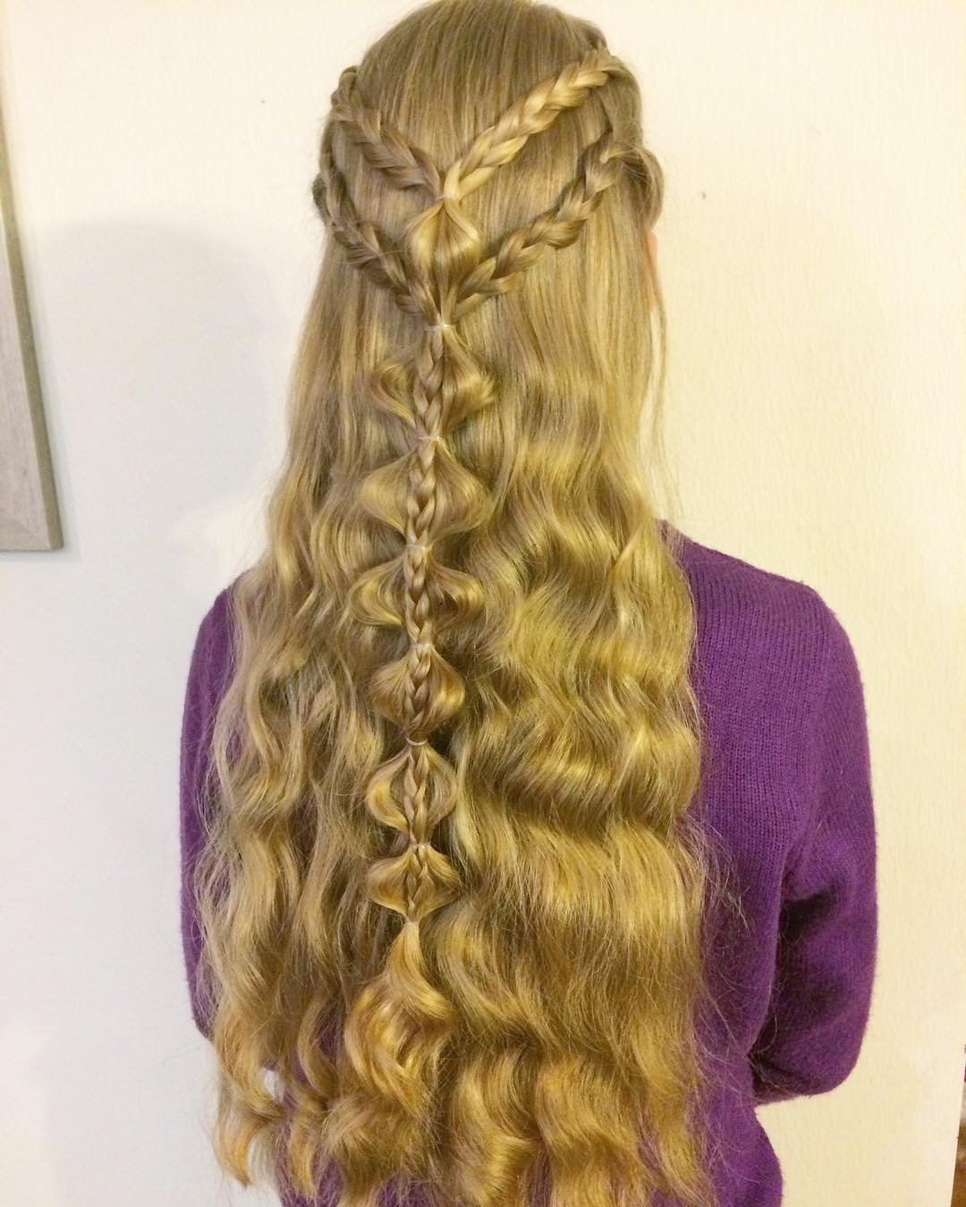 Honey Blonde Half-Up Braided Style — Classy Hairstyles for Teens