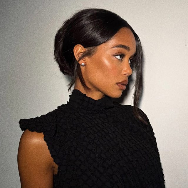 Dark Brown Sleek Low Bun With Wisps — Classy Hairstyles for Teens