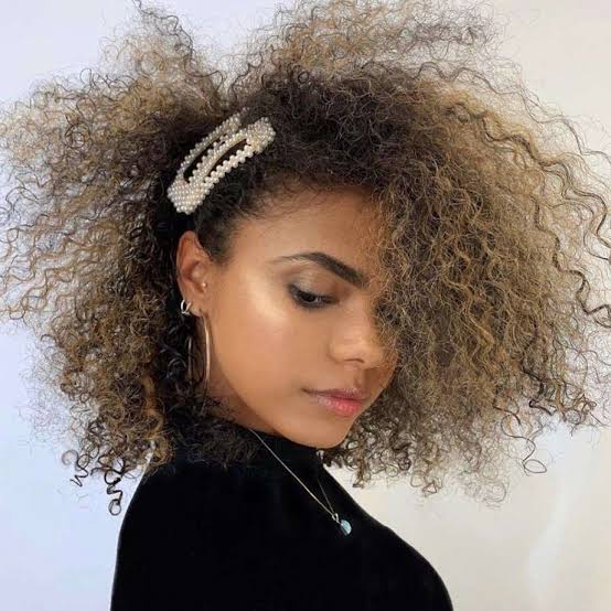 Dark Brown Wavy Collarbone Length With Barrette — Classy Hairstyles for Teens