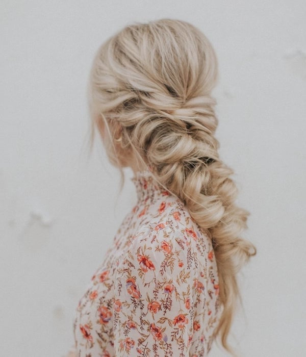 Mid-Back Blonde Fishtail Braid — Classy Hairstyles to Do