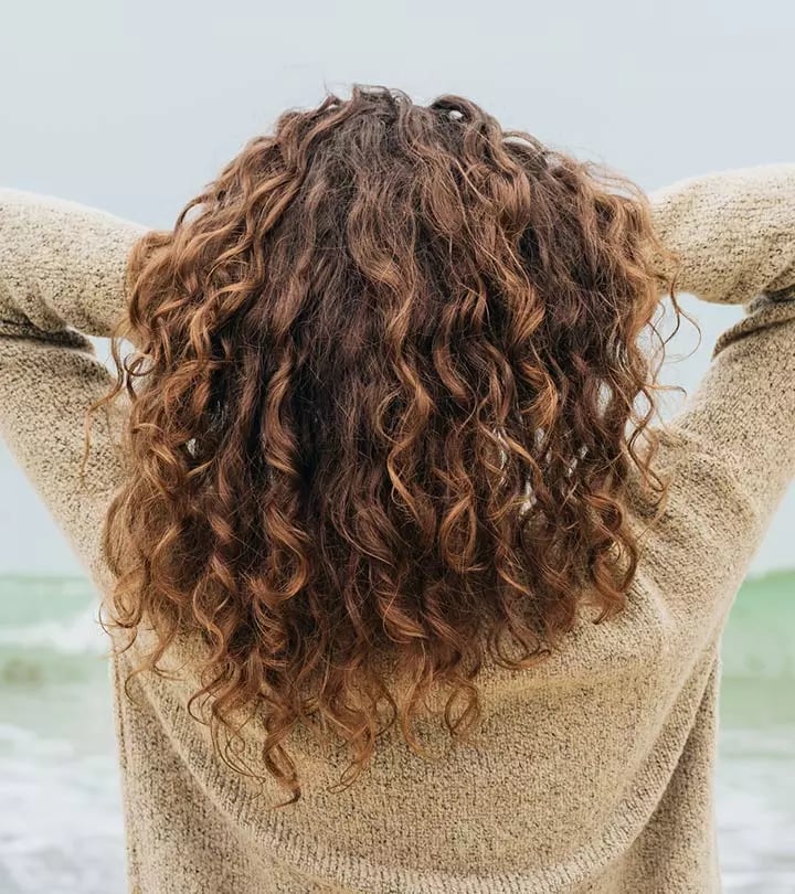 Thick Curly Collarbone Air-Dried Curls — Classy Heatless Curls
