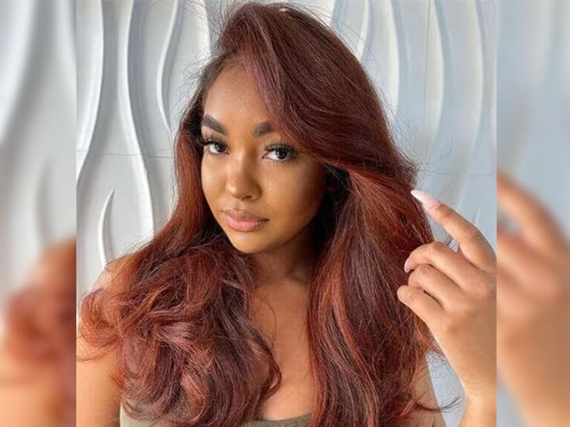 Long Auburn With Red Undertones Long Auburn With Red Undertones — Classy Red Hair Black Women