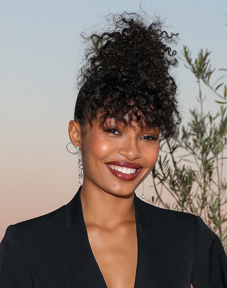 Dark Brown Pixie With Straight Fringe Dark Brown Pixie With Straight Fringe — Classy Short Natural Hairstyles