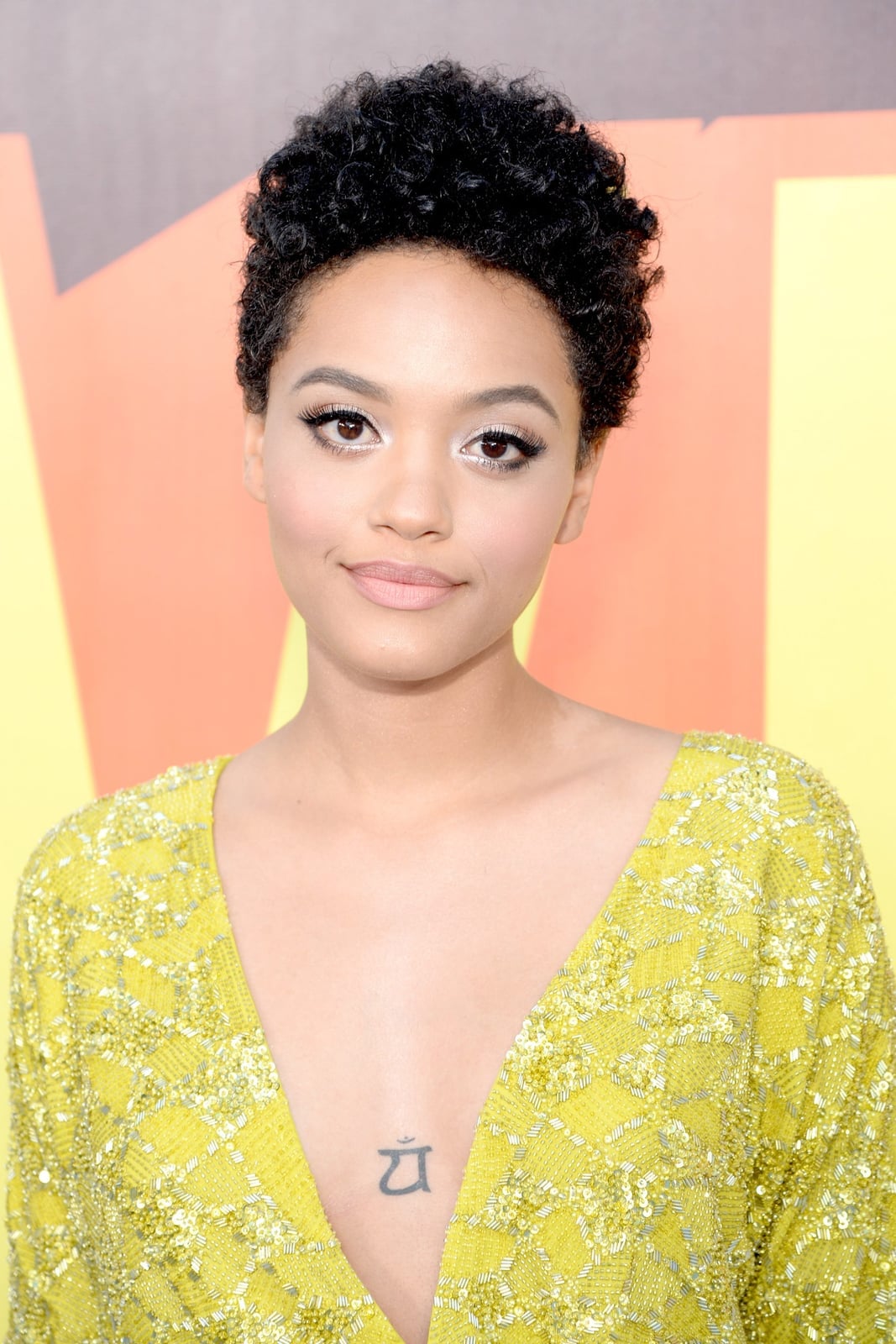 Black Curly Cut With Bouncy Bangs Black Curly Cut With Bouncy Bangs — Classy Short Natural Hairstyles