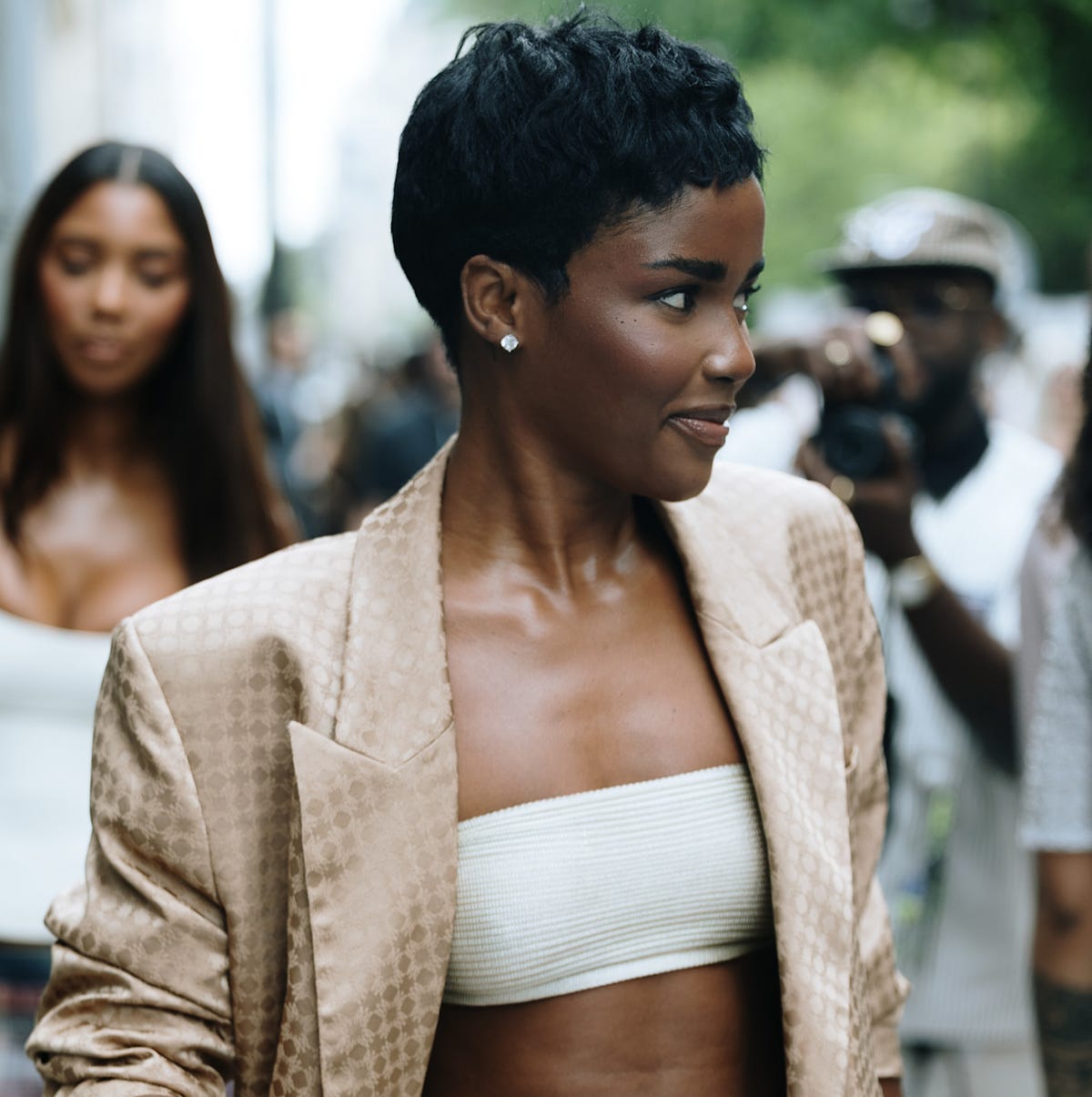 Black Textured Pixie With Swept Fringe Black Textured Pixie With Swept Fringe — Classy Short Natural Hairstyles