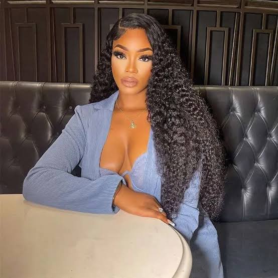Long Dark Brown Curls With Side Part — Classy Side Part Wig