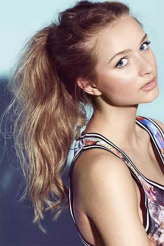 Fine Hair High Ponytail With Face-Framing Fine Hair High Ponytail With Face-Framing — Classy Softball Hair