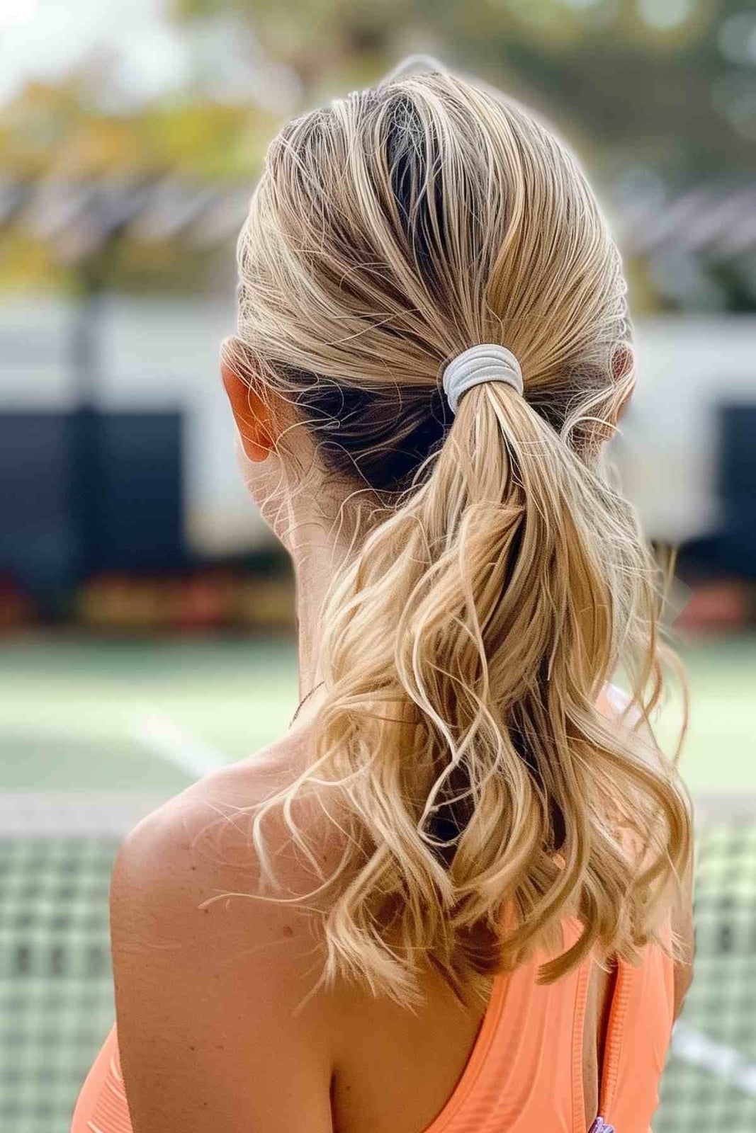 Thick Wavy Blonde Ponytail Thick Wavy Blonde Ponytail — Classy Sports Hair