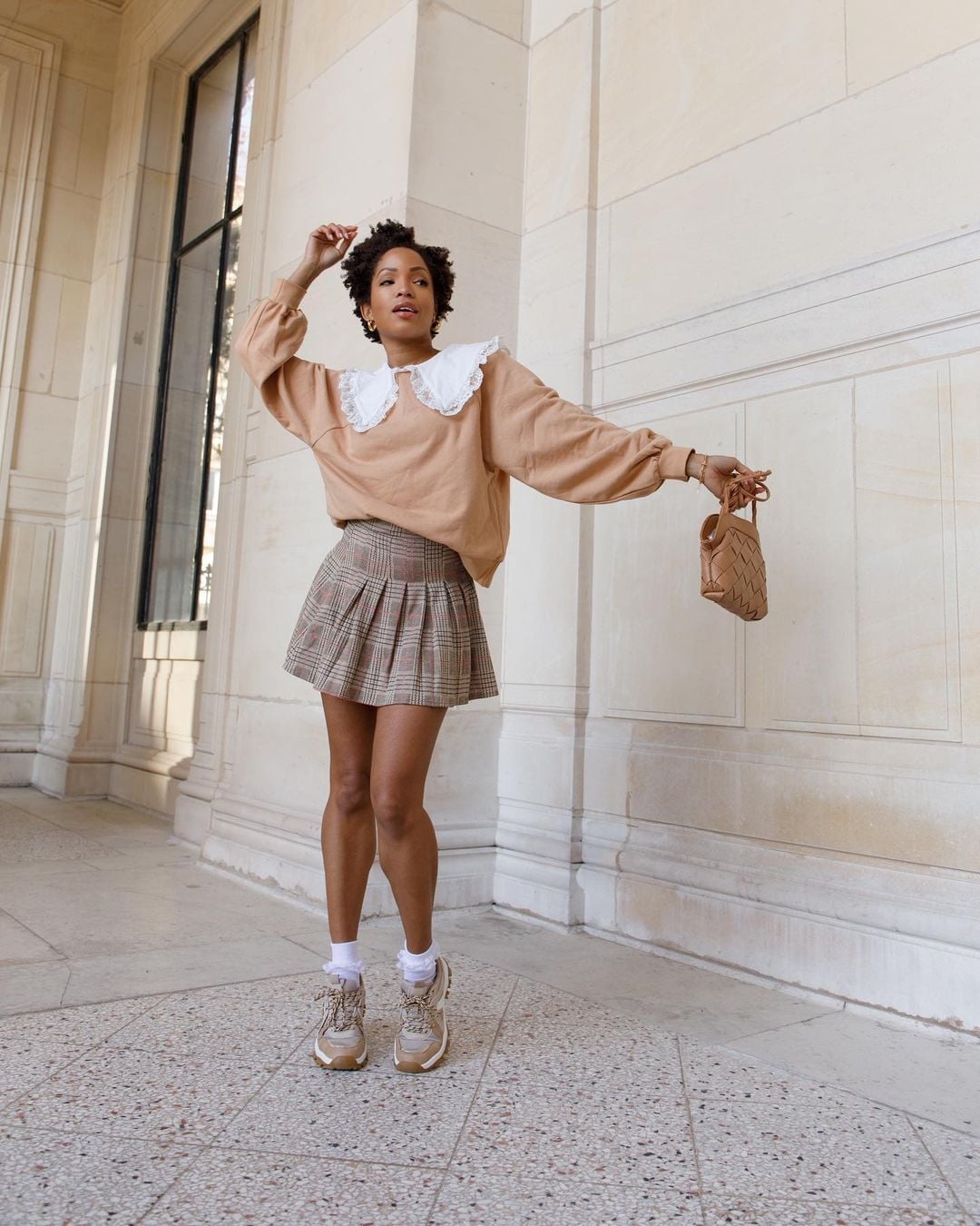 The Tennis-Skirt Trend Looks Great With Every Basic You Own | Who What Wear