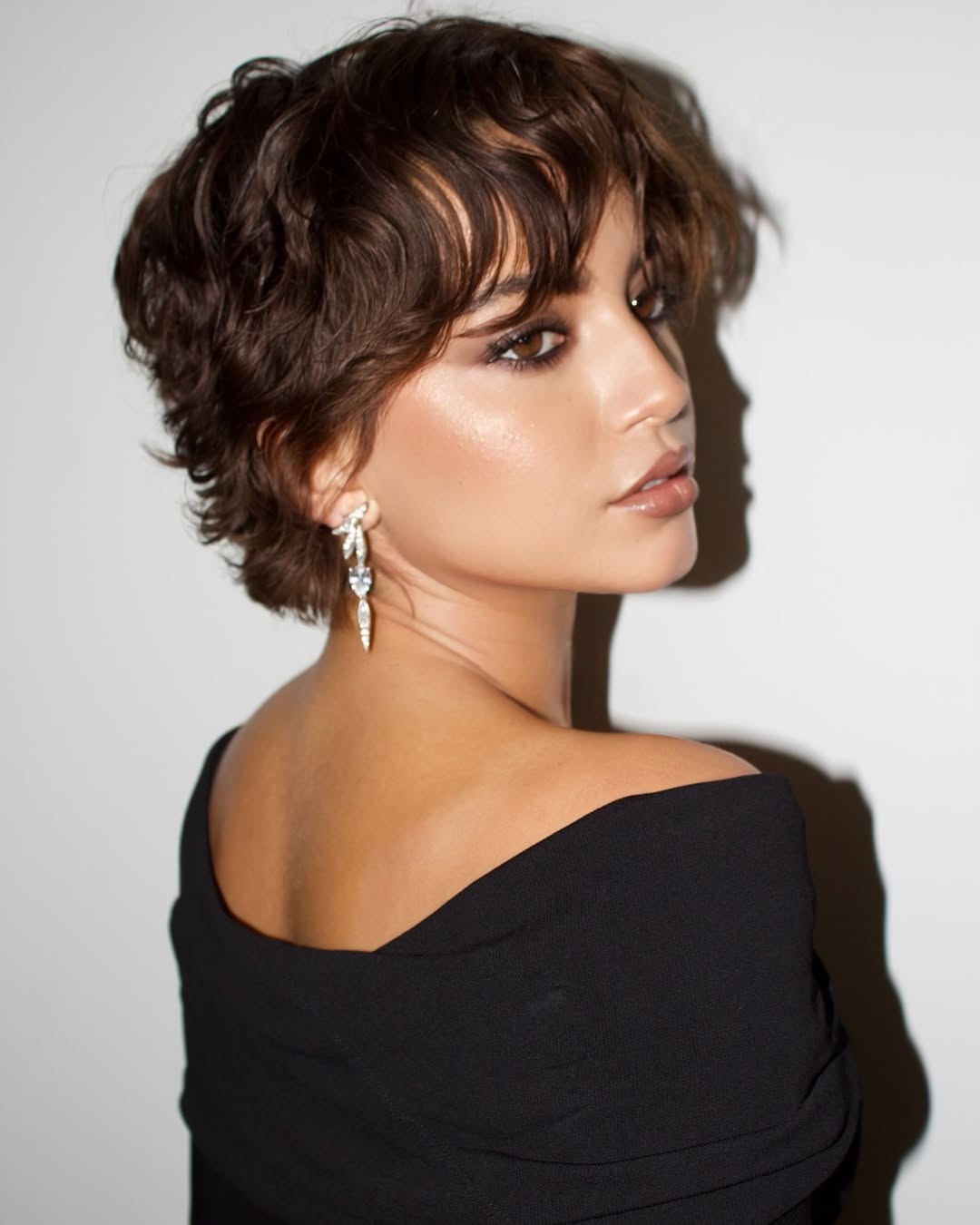 Textured Layered Pixie Back View — Classy Very Short Hair