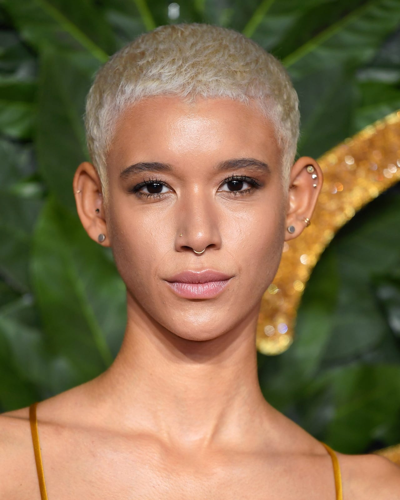 Platinum Blonde Textured Crop — Classy Very Short Hair