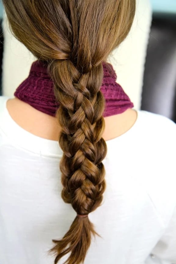 Thick Three-Strand Braid — Cute Braids Easy
