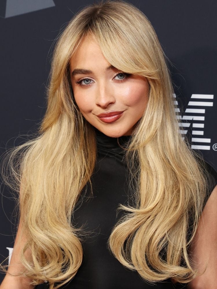 Shoulder Blonde With Face-Framing Bangs, Mid-Back Shoulder Blonde With Face-Framing Bangs, Mid-Back — Cute Ways to Style Curtain Bangs