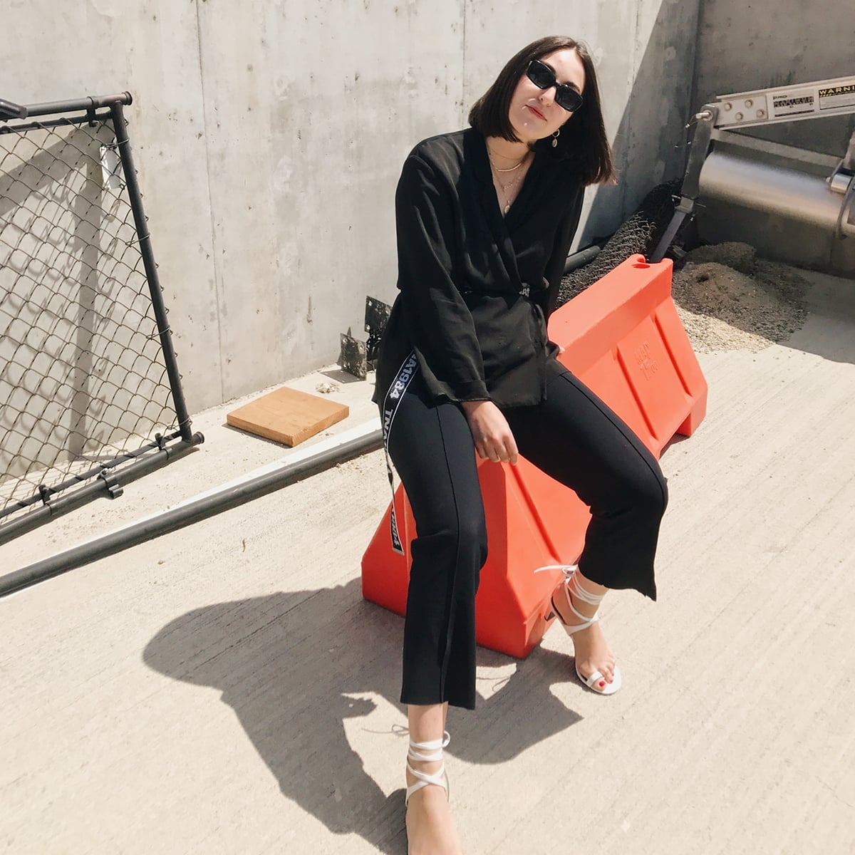 Fitted Blazer With Cropped Trousers Fitted Blazer With Cropped Trousers — Edgy Outfits